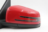 Left Driver Side Red Door Mirror Power Fits 2010-2012 MERCEDES GLK350 OEM #39429 high resolution2