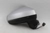 Silver Passenger Side View Mirror Power Sedan 2015-2019 AUDI A3 OEM #39709