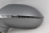 Left Driver Side Quartz Gray Metallic Door Mirror Fits 12-18 AUDI A7 OEM #43149