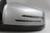 Left Driver Side Gray Door Mirror 212 Type Power 2010-14 MERCEDES E350 OEM 43875 2128100721, 1718201042, 2128101976, 2128106700