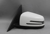 Left Driver Side White Door Mirror 204 Type Power 12-14 MERCEDES C250 OEM #44102 2128100721, 1718201042, 2048200721, 2048110507