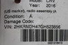Audio Equipment Radio Radio Am-fm-cd 4 Speaker Fits 2016 HONDA CR-V OEM #44751 39100T0AA71, 39100T0AA71RM, 39100T0AA71
