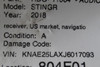 Audio Equipment Radio Receiver With Navigation Fits 2018 KIA STINGER OEM #44864 96560J5750FHV, 96560J5750FHV