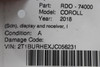 Audio Equipment Radio Display And Receiver Fits 2017-19 TOYOTA COROLLA OEM 44872 8614002520, 8614002521, 8614002521, 8614002520