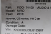 Audio Equipment Radio Receiver US Market VIN C 8th Digit 2017-19 KIA NIRO #44941 96160G5010, 96160G5010