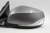 Left Driver Side Gray Door Mirror Power Heated 2016-2017 INFINITI Q50 OEM #46285 963744GA0H, 963024HK2A