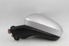Left Driver Side Silver Door Mirror Power Fits 2013-2014 FORD FUSION OEM #46339 DS7Z17683A, DS7317E715AC, DS7317E715AB