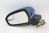 Left Driver Side View Blue Door Mirror Power Fits 2018 FORD FUSION OEM #46517 JS7Z17683BA