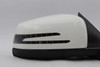 Right Passenger Side White Door Mirror 117 Type Fits 14-16 MERCEDES CLA250 46847 2468100421, 2468200642, 1768100215, 2468110260