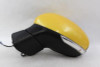 Left Driver Side Yellow Door Mirror Electric Fits 2016-2017 FIAT 500 OEM #25739 6AN98LXHAA, 6AP53TZZAA
