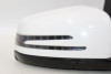 Right Passenger Side White Door Mirror Power Fits 10-13 MERCEDES E350 OEM #25433 2128100864, 2128100476