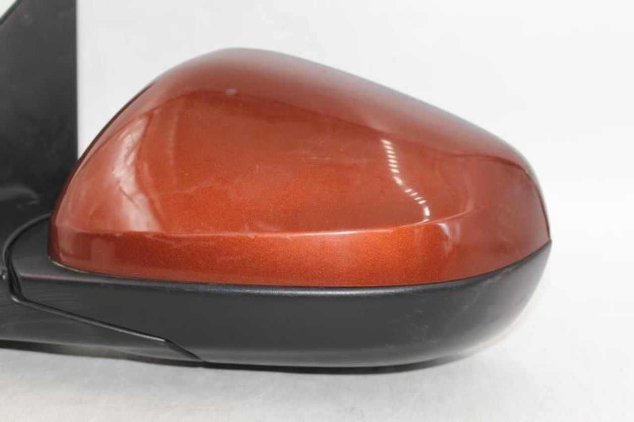 Left Driver Side Orange Door Mirror Fits 2021 CHEVROLET TRAILBLAZER OEM #22857 42776714, 42725602 high resolution2