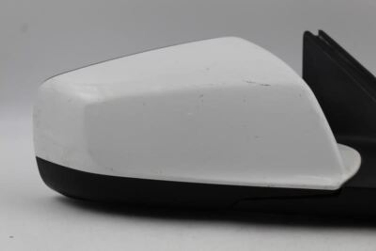 Right Passenger Side White Door Mirror Power 2010-2012 BUICK LACROSSE OEM #18810