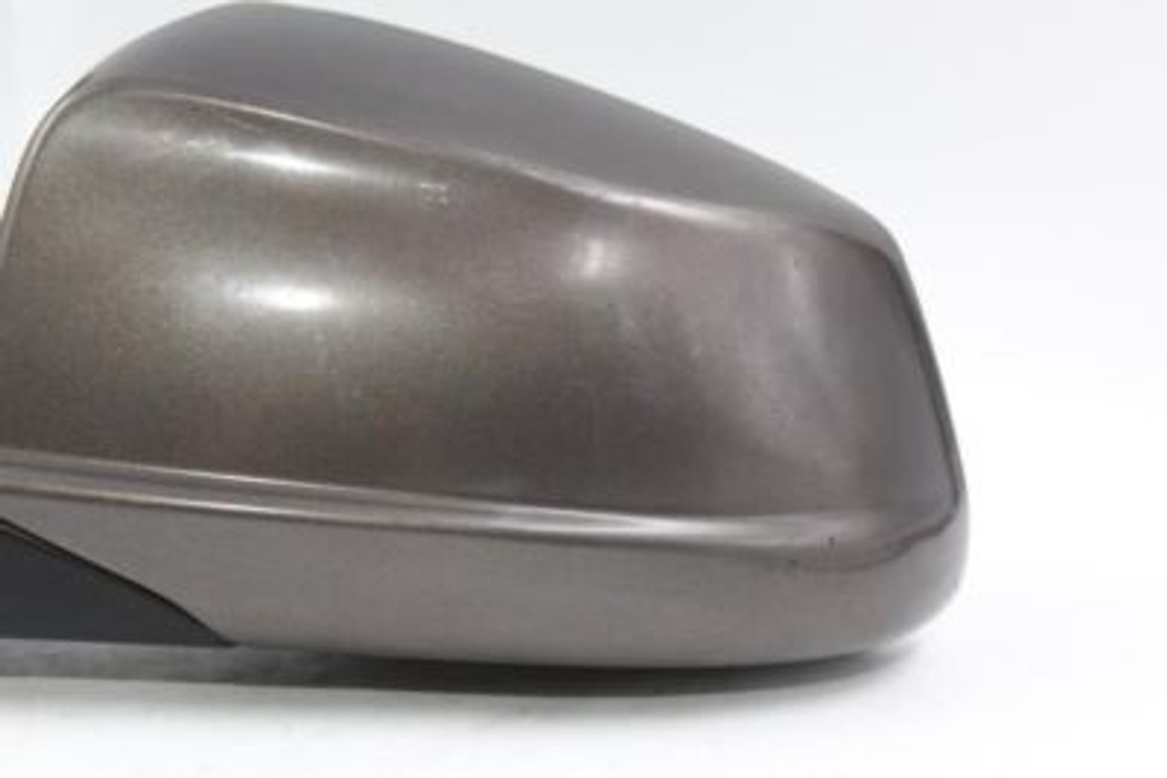 Left Driver Side Gray Door Mirror Power Heated Fits 2012-13 BMW 528i OEM #17572