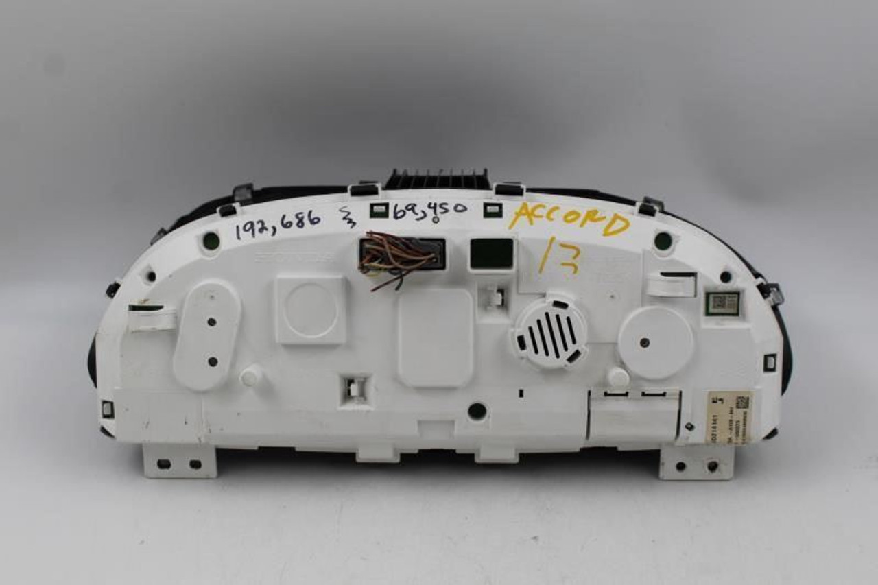 Speedometer Cluster US Market MPH EX CVT Fits 2013-2014 HONDA ACCORD OEM #19864 78100-T2A-A120-M1 high resolution2