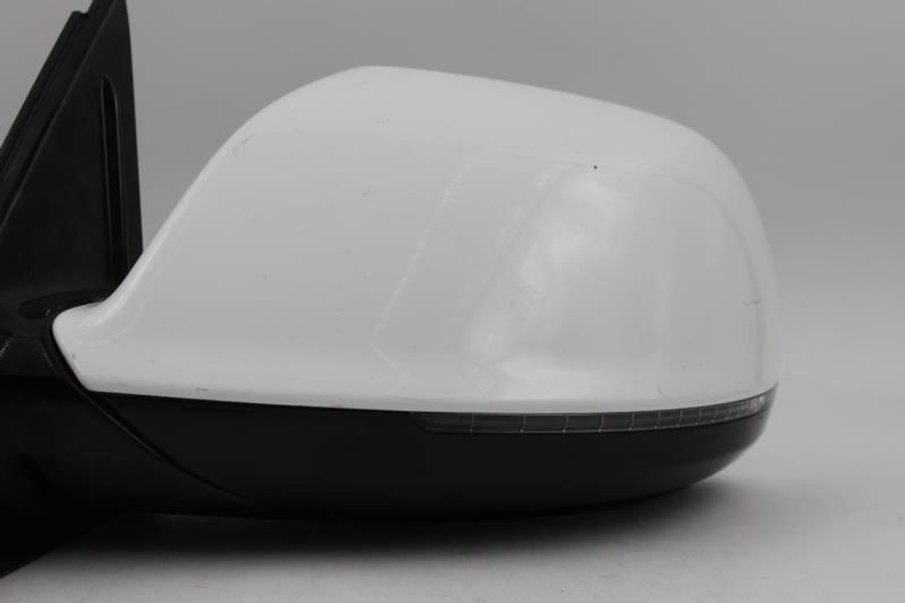 Left White Driver Side View Mirror 7 Wire 2015-2017 AUDI Q5 OEM #19681 high resolution2