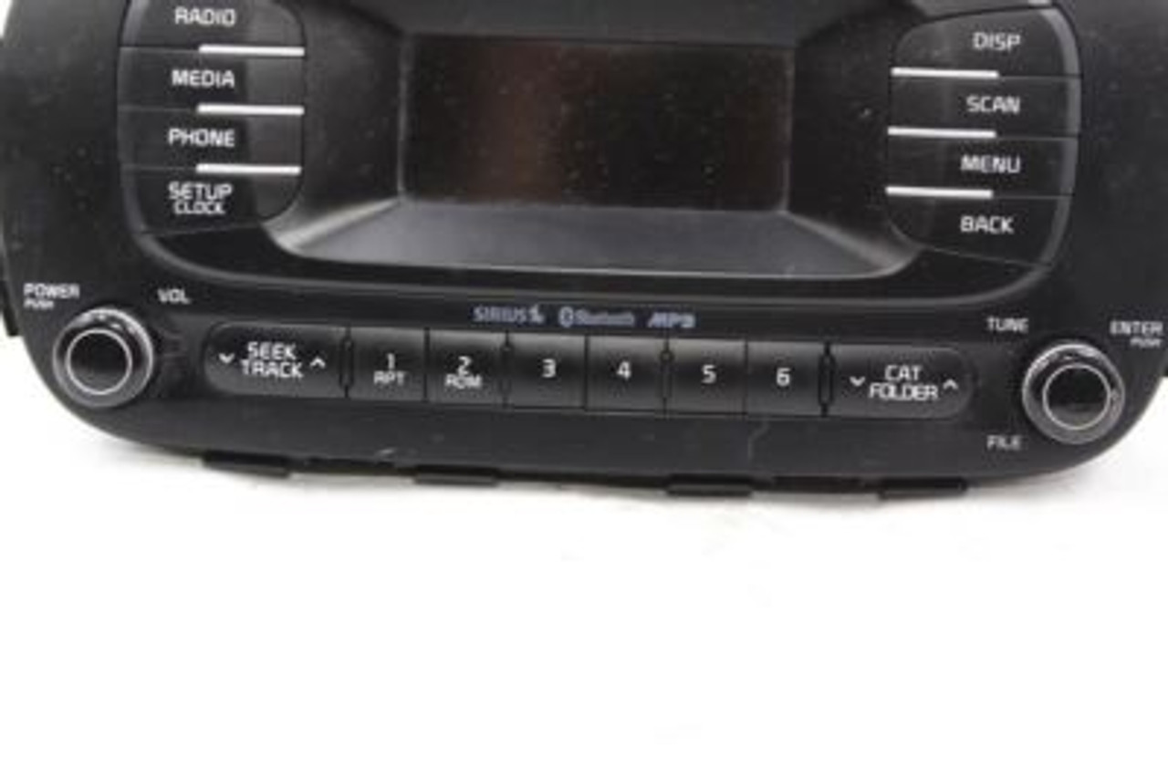 Audio Equipment Radio Receiver US Market Model 2014-2016 KIA SOUL OEM #14234 96170-B2090-CA