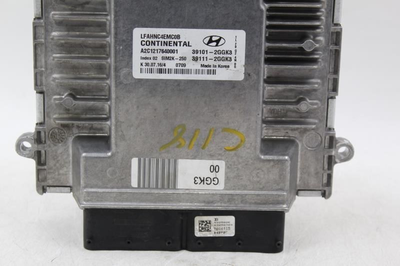 Engine ECU ECM Electronic Control Module 2015-2017 HYUNDAI SONATA OEM #14210 39101-2GGK3 high resolution2