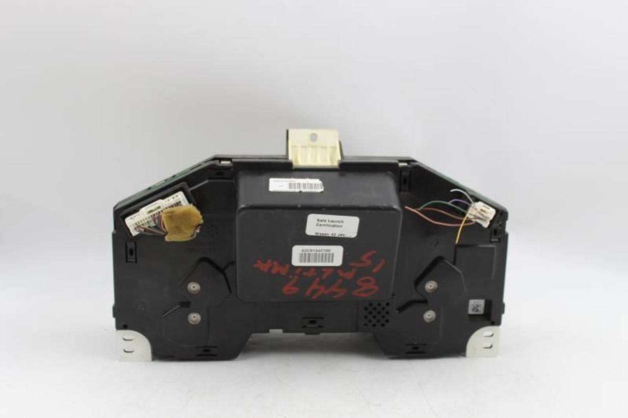 Speedometer Cluster 4 Cylinder MPH Fits 2015 NISSAN ALTIMA OEM #16290 248109HP0A high resolution2