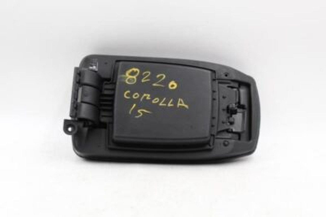 Black Console Front Floor Sedan 2014-2019 TOYOTA COROLLA OEM #11626