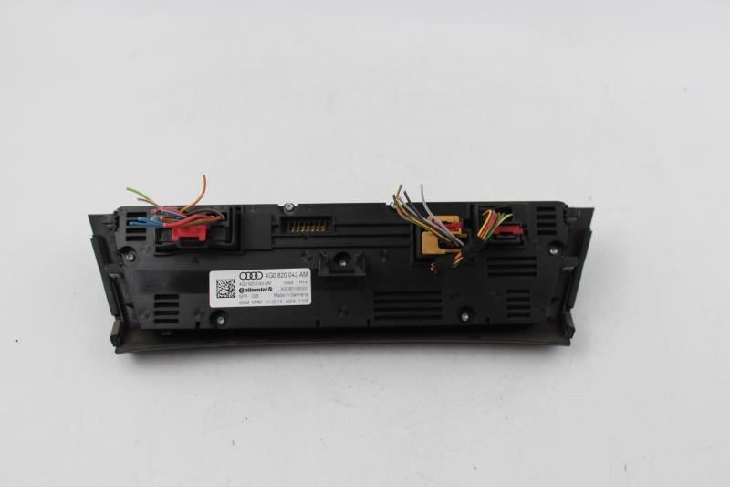 Temperature Control Front 2 Knobs Opt 9AQ 2014-2017 AUDI A6 OEM #10205 4G0820043AM high resolution2