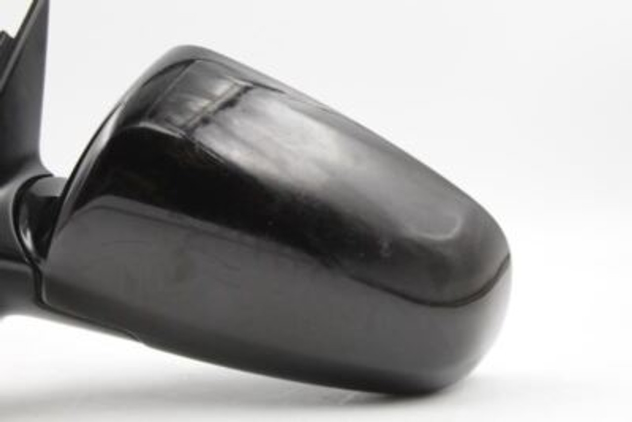 Left Driver Side Black Door Mirror Power Sedan Painted 2002-08 AUDI A4 OEM #9974 010681