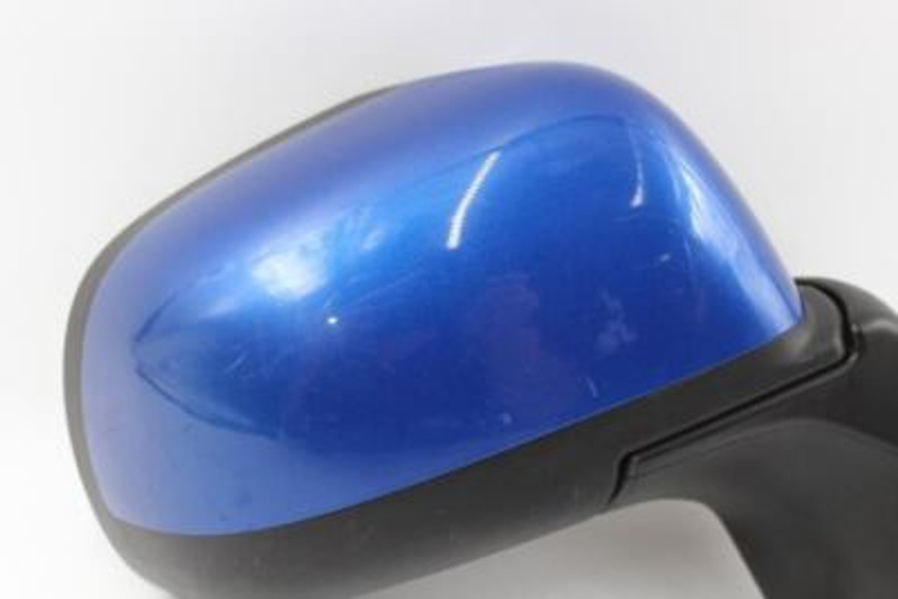 Right Passenger Side Blue Door Mirror Manual Sedan 2012-14 NISSAN VERSA OEM 5186