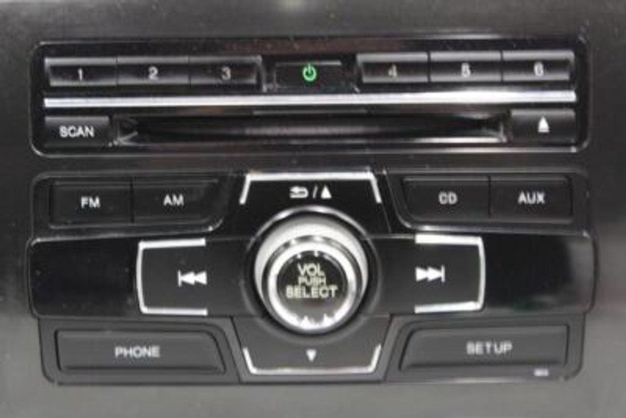 Audio Equipment Radio Receiver Assembly Sedan LX Fits 13-15 HONDA CIVIC OEM #274 CLABHA340114159
