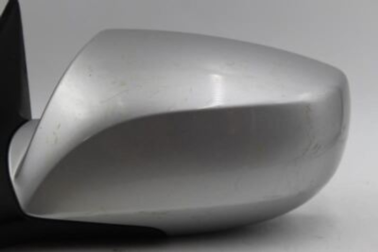 Left Driver Side Silver Door Mirror Power Coupe 2009-16 HYUNDAI GENESIS OEM 7300 027375