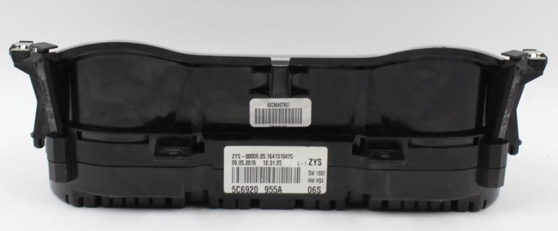 Speedometer 88K Miles Cluster Multifunction Display 2015-2017 JETTA #5065 5C6920955A high resolution2