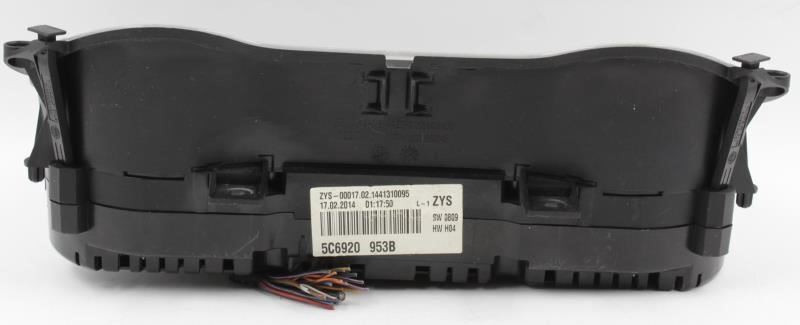 Speedometer Cluster Sedan MPH Base Engine ID 5C6920873X Fits 14 JETTA 4719 5C6920953B high resolution2
