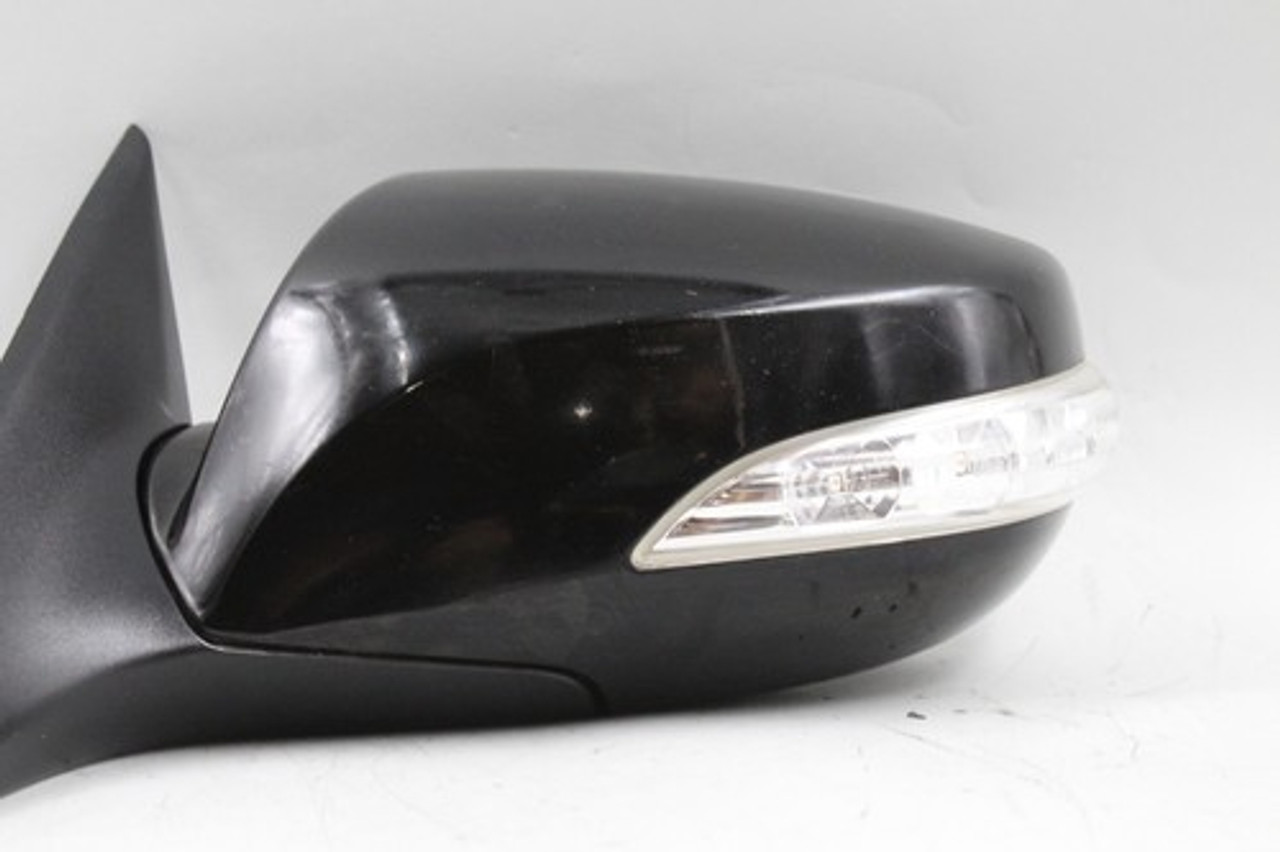 2010-2014 HYUNDAI GENESIS COUPE LEFT DRIVER SIDE BLACK POWER DOOR MIRROR OEM 027375 2010-2014 HYUNDAI GENESIS COUPE LEFT DRIVER SIDE BLACK POWER DOOR MIRROR OEM 027375
