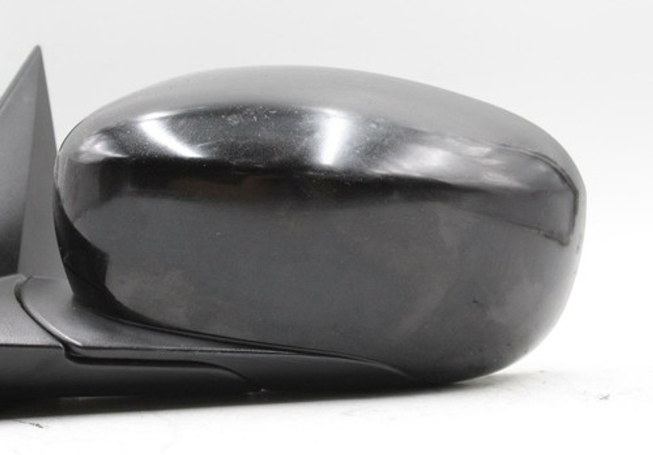 2006-2010 DODGE CHARGER LEFT DRIVER SIDE BRILLIANT BLACK POWER DOOR MIRROR OEM 015628