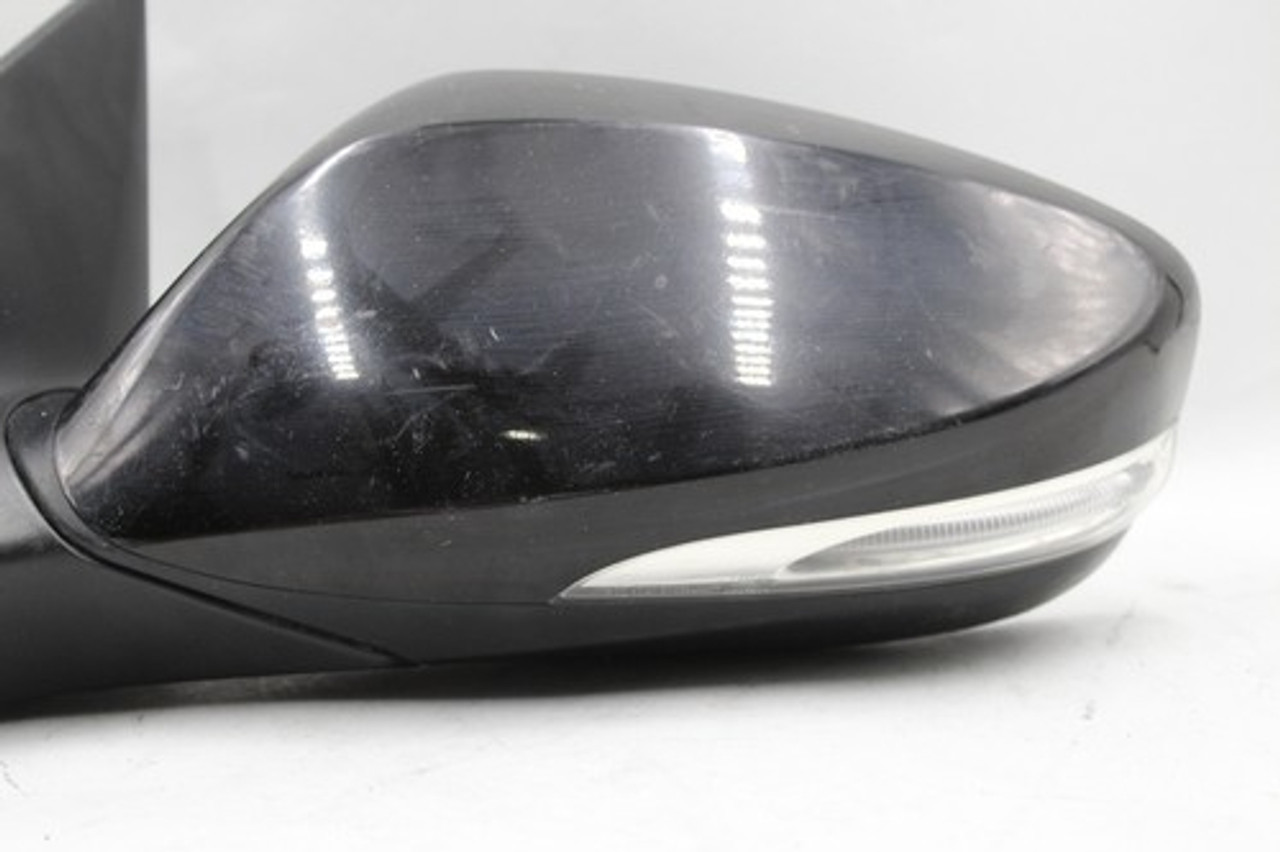 13 14 15 16 17 HYUNDAI ELANTRA LEFT DRIVER SIDE BLACK POWER DOOR MIRROR OEM 023404