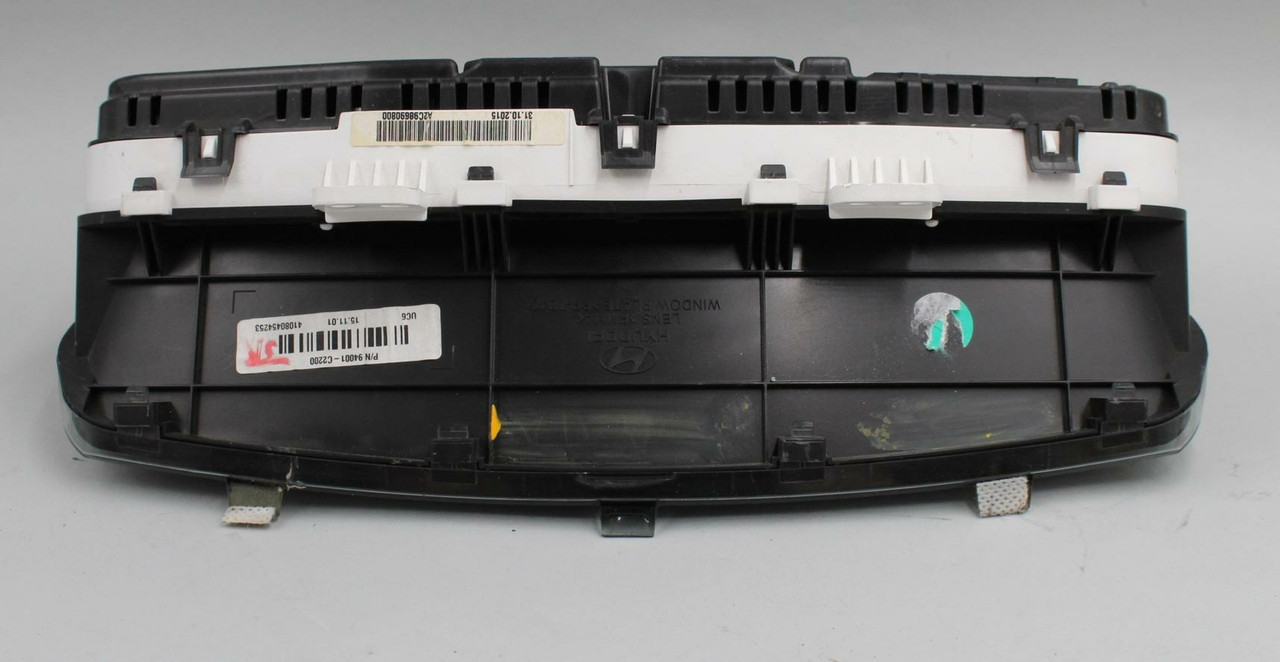 15 16 17 HYUNDAI SONATA INSTRUMENT CLUSTER GAUGE SPEEDOMETER 94001-C2200 OEM high resolution2 15 16 17 HYUNDAI SONATA INSTRUMENT CLUSTER GAUGE SPEEDOMETER 94001-C2200 OEM high resolution2