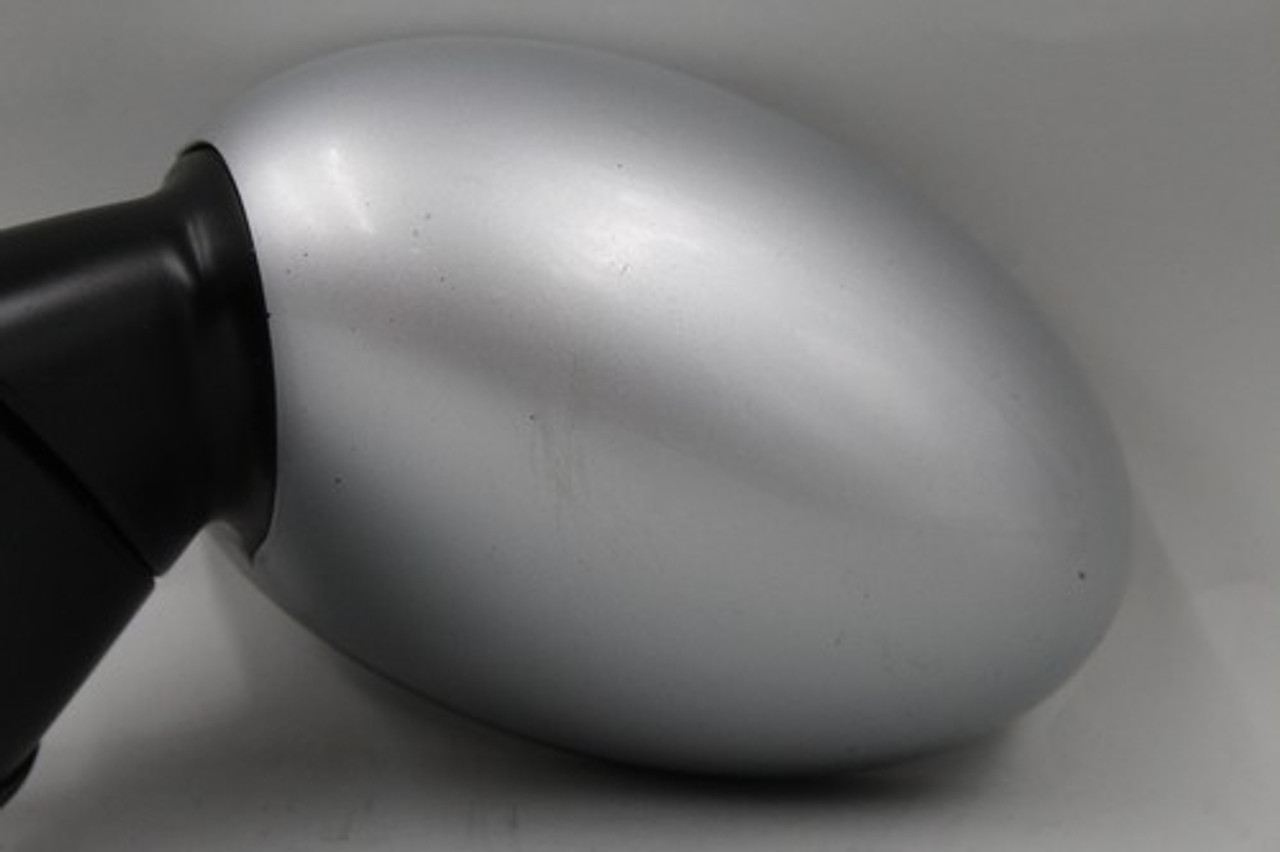 2002-2006 MINI COOPER LEFT DRIVER SIDE SILVER POWER DOOR MIRROR MAN FOLDING OEM