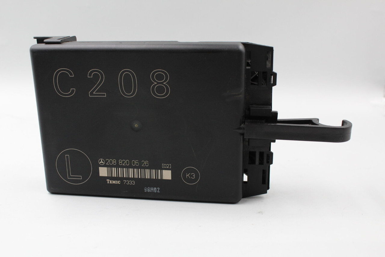 1998-2003 MERCEDES CLK320 CLK430 LEFT DRIVERS SIDE UNDER SCAT CONTROL MODULE OEM 2D88200526 high resolution2