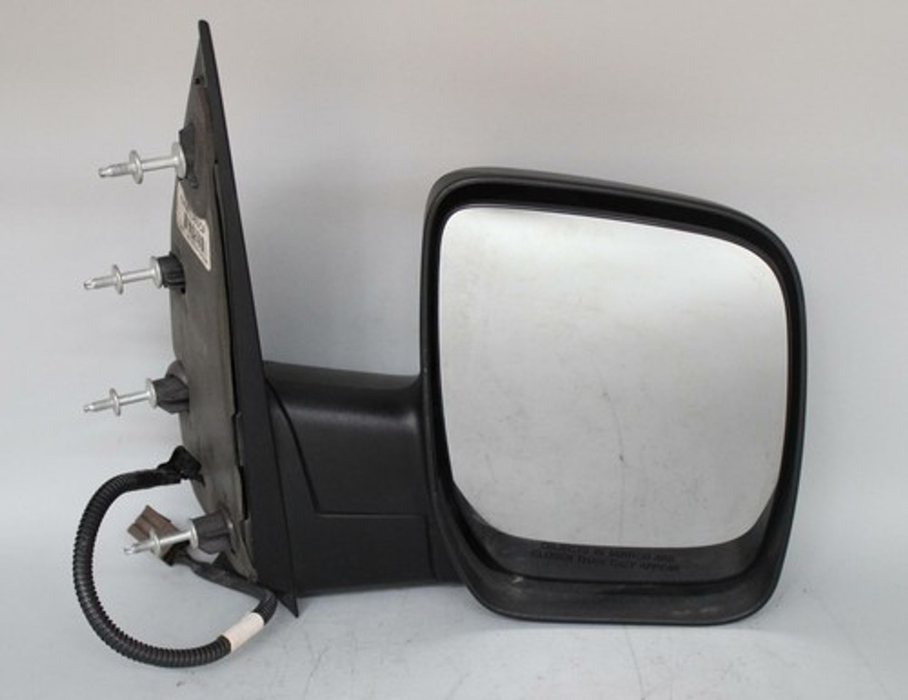 07 08 FORD E150 VAN RIGHT BLACK PASSENGER SIDE POWER DOOR MIRROR OEM 1408138SCP