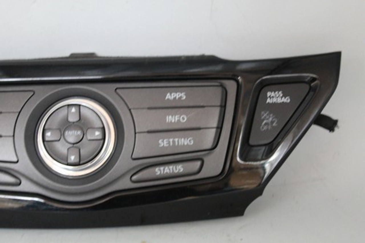 2013-2018 NISSAN PATHFINDER AC HEATER TEMPERATURE CLIMATE CONTROL PANEL OEM 9PJ0A210260 2013-2018 NISSAN PATHFINDER AC HEATER TEMPERATURE CLIMATE CONTROL PANEL OEM 9PJ0A210260
