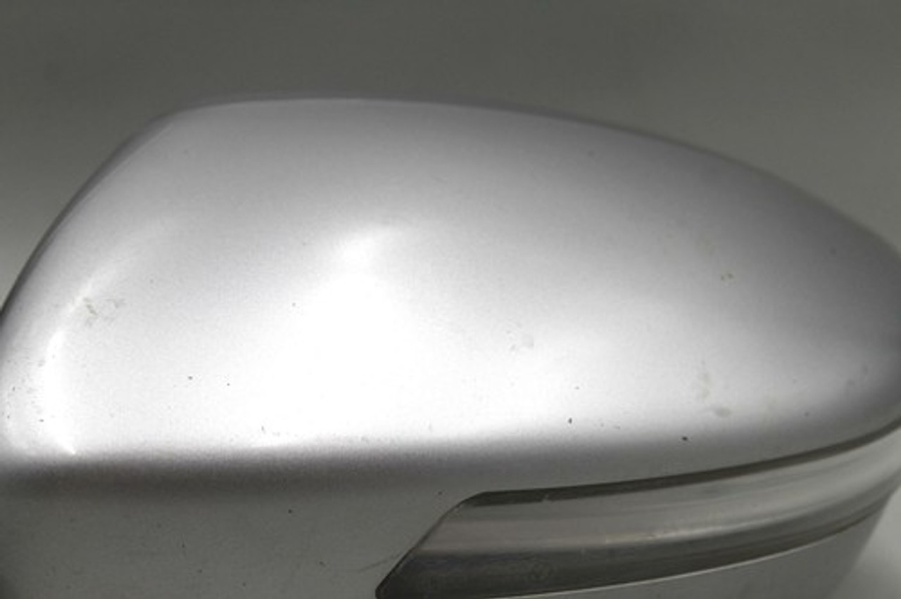 09 10 11 12 13 14 HYUNDAI GENESIS LEFT DRIVER SIDE SILVER POWER DOOR MIRROR OEM 022858