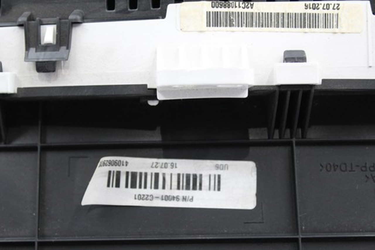 15 16 17 HYUNDAI SONATA INSTRUMENT CLUSTER GAUGE SPEEDOMETER 94001-C2201 OEM 15 16 17 HYUNDAI SONATA INSTRUMENT CLUSTER GAUGE SPEEDOMETER 94001-C2201 OEM