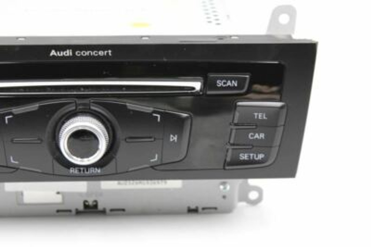 Audio Equipment Radio VIN Fp 7th And 8th Digit Radio 2013-2017 AUDI Q5 OEM #422 8R1035186Q