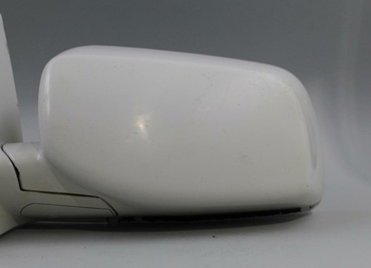 2006-2010 BMW 525I 535I 530I 528I LEFT DRIVER SIDE WHITE POWER DOOR MIRROR OEM 010748