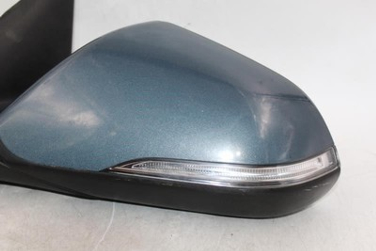 Left Driver Side Blue Door Mirror Power Fits 2015-2017 HYUNDAI SONATA OEM #28869 87610-C2010XU8