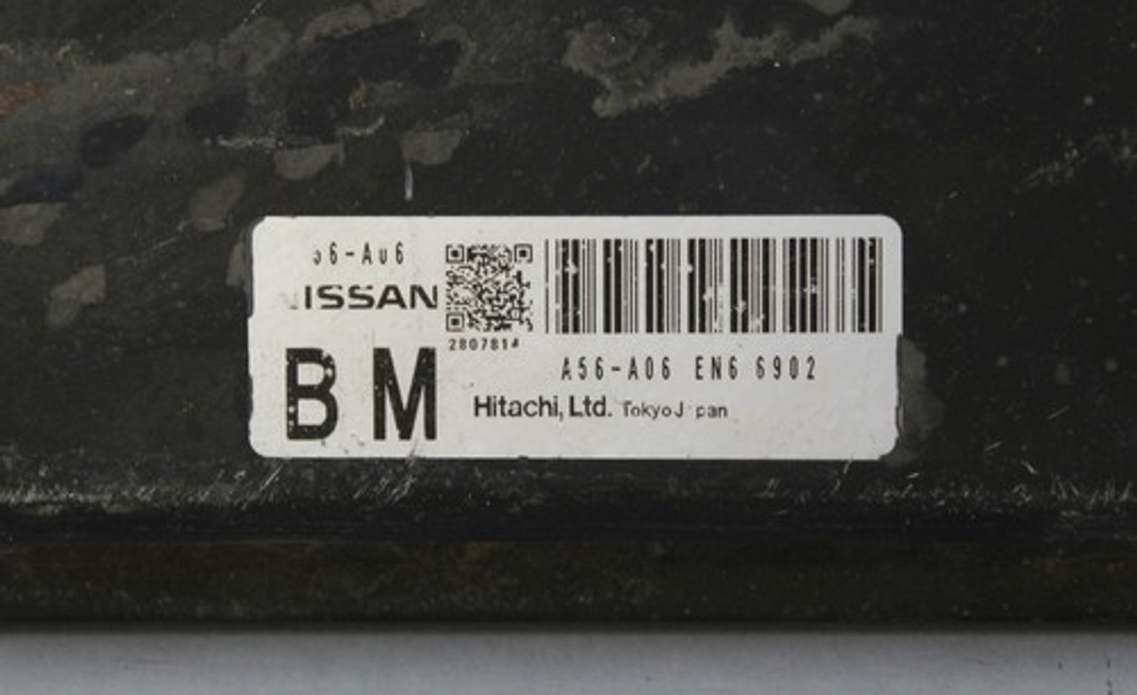 2007 NISSAN ALTIMA ECU ECM ENGINE CONTROL MODULE COMPUTER A56-A06EN66902 OEM 2007 NISSAN ALTIMA ECU ECM ENGINE CONTROL MODULE COMPUTER A56-A06EN66902 OEM