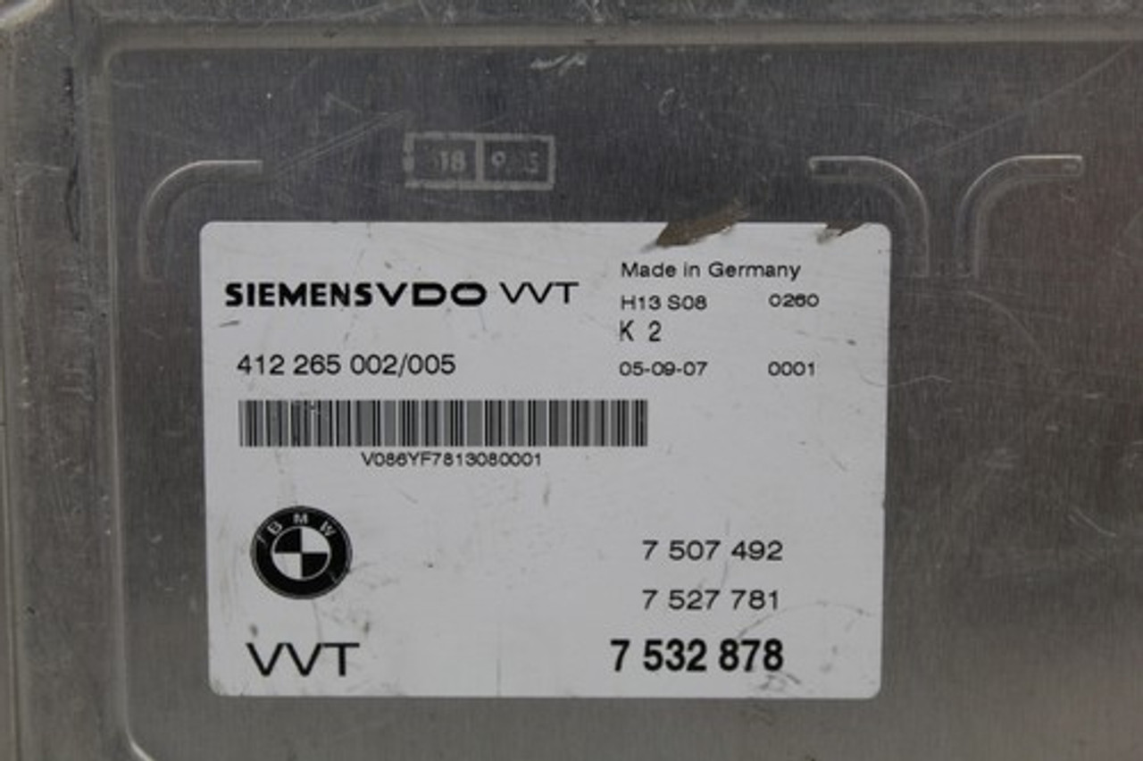 03 04 05 06 07 BMW X5 ECU ECM ENGINE CONTROL MODULE COMPUTER 7532878 OEM 03 04 05 06 07 BMW X5 ECU ECM ENGINE CONTROL MODULE COMPUTER 7532878 OEM