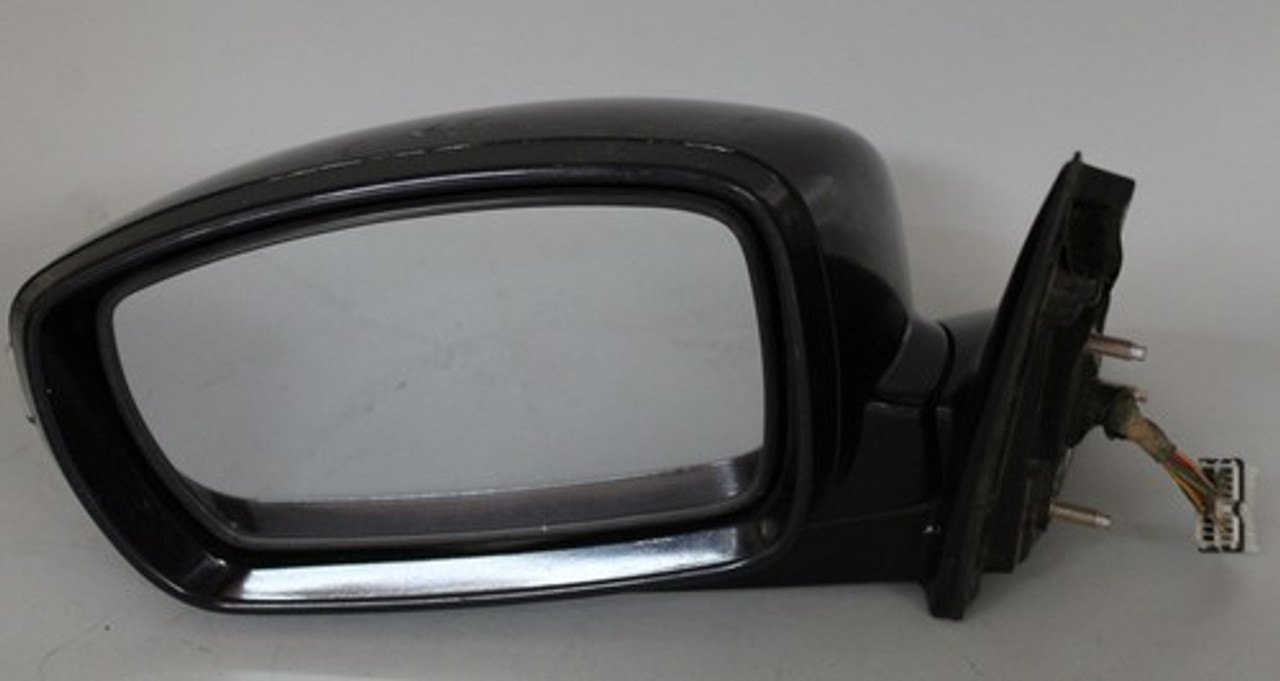 2009-2014 HYUNDAI GENESIS SEDAN BLUE LEFT HEAT DRIVER SIDE POWER DOOR MIRROR OEM 2009-2014 HYUNDAI GENESIS SEDAN BLUE LEFT HEAT DRIVER SIDE POWER DOOR MIRROR OEM