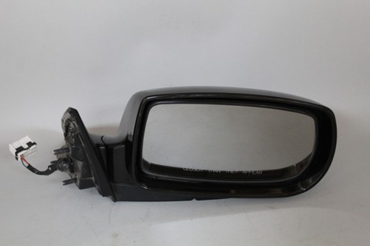 2011-2016 HYUNDAI GENESIS COUPE RIGHT BLACK PASSENGER SIDE POWER DOOR MIRROR OEM 2011-2016 HYUNDAI GENESIS COUPE RIGHT BLACK PASSENGER SIDE POWER DOOR MIRROR OEM