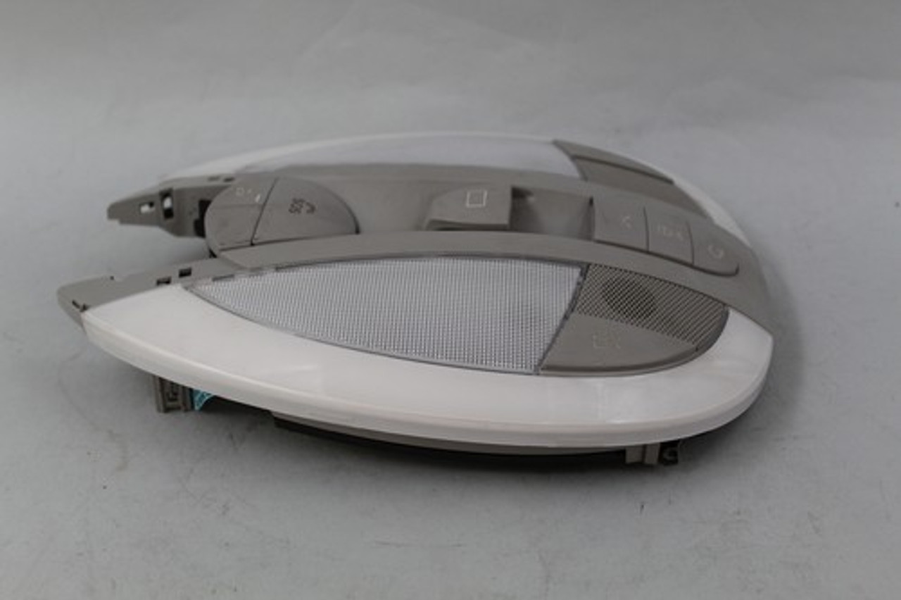 2006-2011 MERCEDES CLS500 CLS550 GRAY OVERHEAD ROOF LIGHT CONSOLE SOL OEM