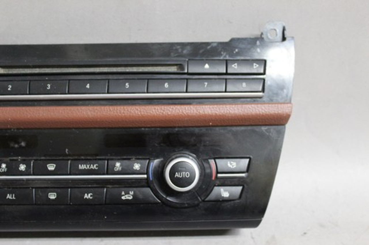 2011 12 2013 14 2015 16 BMW 528i 535i AM FM  AC HEATER CLIMATE CONTROL PANEL OEM